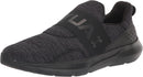 3026506 Under Armour Men's Surge 3 Slip on Running Shoe BLACK/BLACK/BLACK 9.5 - Like New