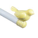 3/4-inch Cute Decorative Bird Adjustable Window Treatment Curtain Single Rod - Brand New