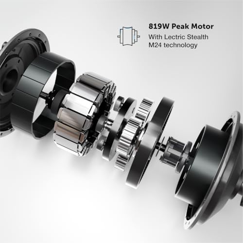 LECTRIC EBIKES XP LITE2 FOLDABLE LONG-RANGE BELT DRIVE EBIKE 80 MILES - JW BLACK - Like New