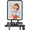 EEUUTY HEATED SHOWER MIRROR FOGLESS FOR SHAVING (GEN 3) - BLACK - Like New