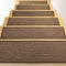 RIOLAND Non-Slip Stair Treads for Wooden Steps Indoor 8" X 30" 15Pack Brown - Like New