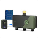 DIIVOO BRASS SMART WIFI SPRINKLER TIMER 3 ZONE WT-11W1 - GREEN - Like New