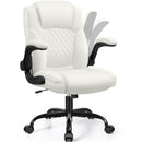 BRICK ATTIC LEATHER OFFICE CHAIR PU HOME DESK CHAIRS WITH - Scratch & Dent