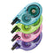 Tombow 68679 Correction Tape 1/6" x 394", 4 Pieces,White/Assorted Dispenser - Brand New