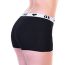 G6514ASST12UM Angelina Women Boy Shorts Panties Only Love 6 Pack Multi M - Brand New