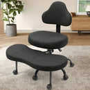 ATHOPE CROSS LEGGED OFFICE CHAIR CRISS MEDITION KNEELING YOGA SEAT - BLACK - Like New