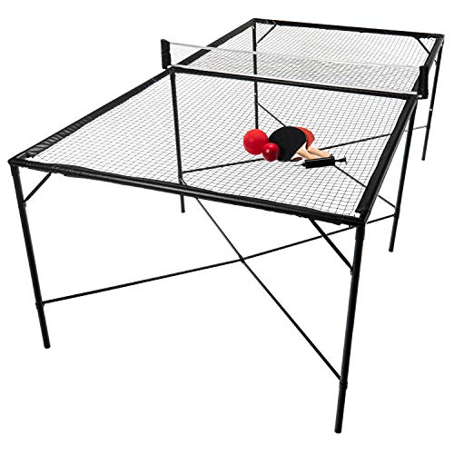Franklin Sports Spyder Pong Tennis PING PONG VOLLEYBALL 4-SQUARE 52480X - BLACK - Like New