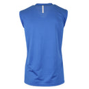 GALAXY BY HARVIC MEN'S ACTIVE SHORT SLEEVE - MEN XL - MEDIUM BLUE SLEEVELESS - Brand New