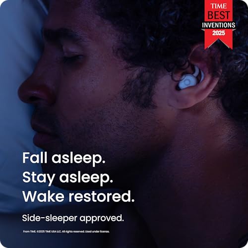 OZLO SLEEPBUDS AND TRAVEL CASE BUNDLE - PURPLE - Like New