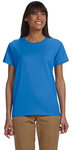 Gildan Ladies Ultra Cotton 6 oz T-Shirt G200L New