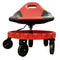 TRAXION 2-700R 2-700 PROGEAR MOBILE ROLLING GEAR RACE SEAT WITH TRAY - RED - Like New