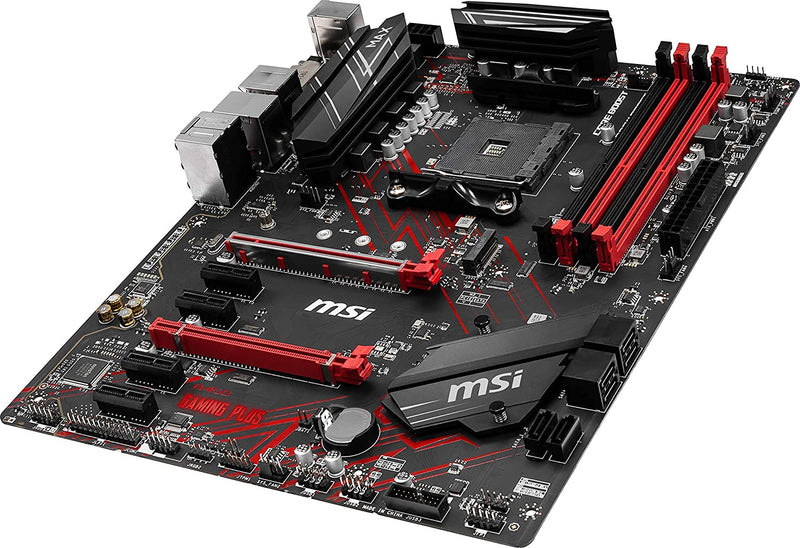 MSI AM4 AMD B450 SATA 6Gb/s ATX AMD Motherboard B450 GAMING PLUS MAX BLACK - Like New