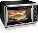 Hamilton Beach Countertop Oven with Convection and Rotisserie - Silver - Like New
