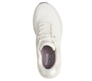 SKECHERS WOMEN'S BOBS SKILLZ HANDS FREE SLIP-INS SIZE WOMEN 9.5 WHITE - Like New