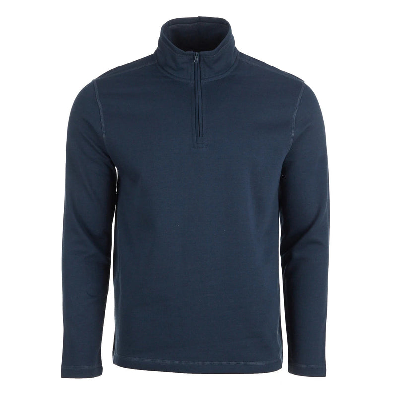 EDDIE BAUER MEN'S 1/4 ZIP -OCEAN BLUE - SIZE: L - Brand New