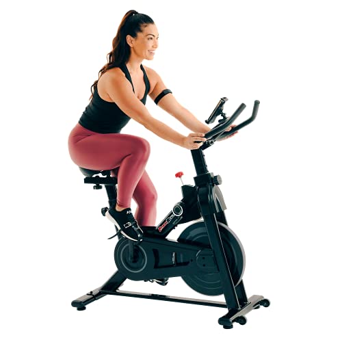 Fitness Reality Cycling Exercise Bike Bluetooth Workout Tracking 2209 - Black - Like New