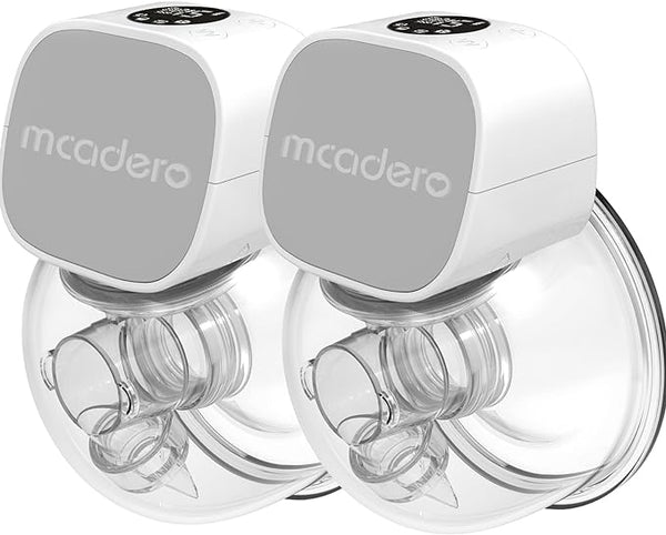 MCADERO M5 Electric Breast Pump LED 4 Modes 12 Levels 2 Pack - - Scratch & Dent