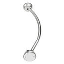 Zenna Home No Drill Curved Shower Curtain Rod Brushed Nickel B082XT4LCD-NEW - Brand New