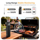 Smarten Prodt DT-133 SMART Wireless Meat Thermometer LCD App Control [1 Probe] - Like New