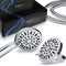 AquaDance Total Chrome Premium High Pressure 48-setting 3-Way Combo - Chrome - Like New