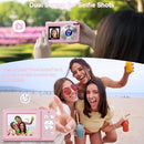 SMARTKLIK 56MP 2.7K DUAL-SCREEN SELFIE CAMERA 16X ZOOM DC251 - PINK - Like New