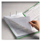 SMEAD FASTENER FILE FOLDERS 50 COUNT GREEN REINFORCED 1/3-CUT TABS 12140 - GREEN - Brand New