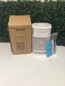 BEHOMEY DESKTOP AIR COOLER FAN TF06 WITH REMOTE AND USB POWER - WHITE - Like New