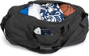 BEAR & BARK LARGE DUFFLE BAG 32”X18” 133.4L CANVAS MILITARY ARMY CARGO - BLACK - Like New