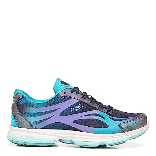 E1360M7404 RKYA WOMEN'S DEVOTION PLUS 2 WALKING SHOE SIZE 9 WIDE BLUE TURQUOISE - Like New