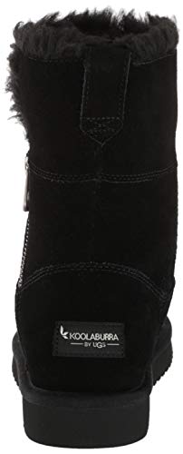 KOOLABURRA BY UGG ARIBEL WOMEN'S SUEDE WINTER BOOTS - SIZE WOMEN 10 - BLACK - Like New