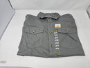 EDDIE BAUER MEN'S LICENSE TO WILL LONG SLEEVE SHIRT - SIZE: MEN L - CLOUD GRAY - Brand New