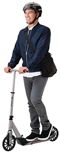 RAZOR A5 PRIME KICK SCOOTER EXTRA-LARGE DECK 8" WHEELS 13013217 - GUNMETAL GRAY - Brand New