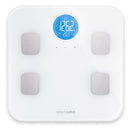 WEIGHT GURUS BLUETOOTH BODY COMPOSITION SCALE 8 PROFILES - WHITE - Like New