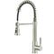 SOKA SINGLE HANDLE KITCHEN PULL DOWN FAUCET WITH SPARYER FIT SK5001NY - NICKEL - Like New