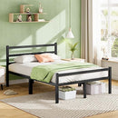 Mr. IRONSTONE Full Size Bed Frame with Headboard and Footboard - Brand New
