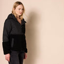 AMAZON BASICS AMAZON ESSENTIALS WOMENS FULL-ZIP SHERPA FLEECE PUFFER JACKET M - Brand New