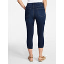 TIME AND TRU WOMEN'S CAPRI JEGGINGS, SIZES SMALL 4-6 - DARK WASH JEANS - Brand New