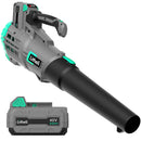 Litheli Cordless Leaf Blower 40V 2.0Ah Battery D07101550 - Gray/Green - Like New