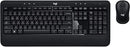 Logitech K540e Wireless Keyboard M185 Wireless Mouse Combo - Scratch & Dent