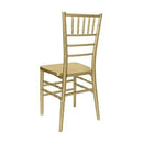 CHIVARI PREMIUM CHIAVARI TOUGHRESIN CHAIRS FULLY ASSEMBLED(2, SPARKLING GOLD) - Like New
