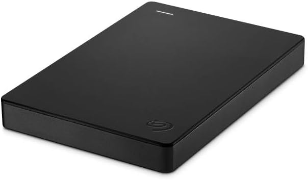 SEAGATE PORTABLE 2TB EXTERNAL HDD — USB 3.0 (STGX2000400, SRD0NF1) - BLACK - Like New