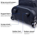 J WORLD NEW YORK SUNDANCE ROLLING BACKPACK GIRL BOY ROLLER BOOKBAG RBS-20 BLACK - Brand New