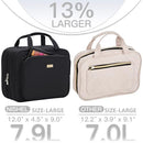 NISHEL Travel Toiletry Bag for Women Large Capacity, Makeup Essentials Organizer - Like New
