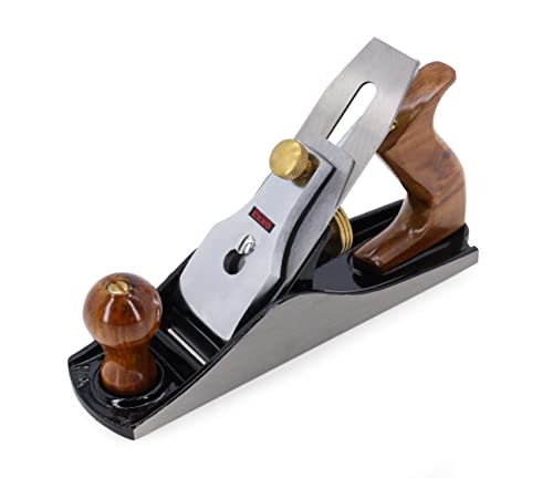 EXXO No.4 Jack Bench Hand Plane 9 Inch Plane 2 Inch Cutter -Wood/Steel Like New