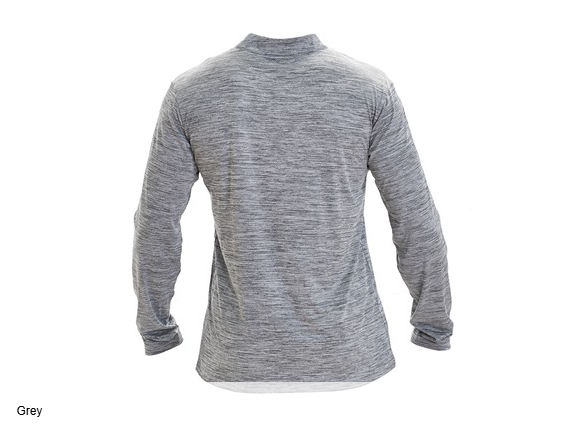WARRIORS & SCHOLARS INTERVAL 1/4 ZIP ACTIVE PULLOVER - SIZE: MEN M - GRAY - Like New
