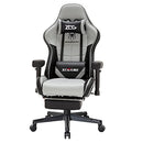 XCGAME Gaming Chairs Video Game Ergonomic Easy Lift Adjustable Backrest - Grey - Brand New