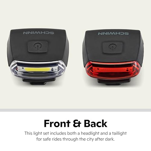 SCHWINN QUICK-WRAP LED LIGHT SET SW80420 - BLACK - Brand New