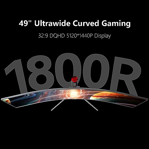 INNOCN 49" C49C1R Curved Monitor Ultrawide Gaming 120Hz 32:9 - Scratch & Dent