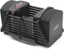 POWERBLOCK PRO 50 ADJUSTABLE DUMBBELL,1 SINGLE, 5-50 LB - BLACK - Like New