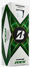 BRIDGESTONE GOLF TOUR B-RXS GOLF BALLS (WHITE, 3PK) 1 SLEEVE 2024 - Like New